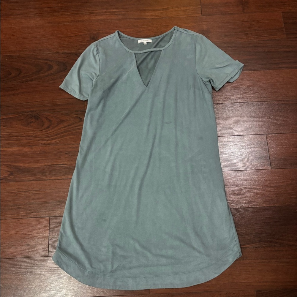 Z Supply suede shift dress size small